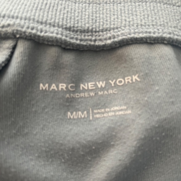 Baby Blue Fleece Ribbed Joggers M - Picture 2 of 2